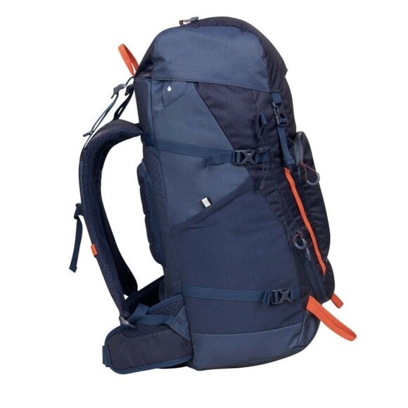 Slumberjack Trail Ridge 50 Liter Backpacking Backpack, Blue (Back Pack) - Picture 2 of 16